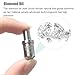 FUZIDDN Diamond Rockwell Indenter HRC-3 for Hardness Tester Tools Kit