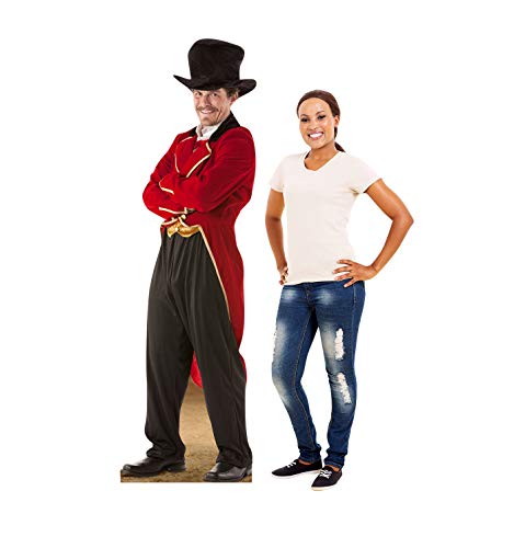 Cardboard People Circus Ring Master Life Size Cardboard Cutout Standup