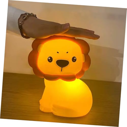 Veilleuse chambre bébé silicone lionceau lampe de chevet - 3
