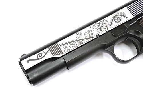 M1911 ガスガン シルバー/ブラック WA SCW M1911A1 カーボンブラック | 銀の備忘録