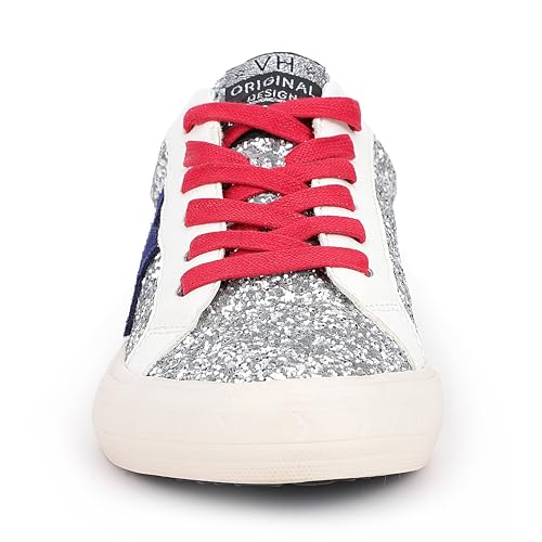 Image of VINTAGE HAVANA Grande Women's Fashion Sneakers | Star Tennis Shoes Womens | Low Top Slip On | Walking Comfortable Casual