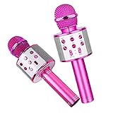 Excelente Live Show: micrófono de karaoke dsigned con procesador de audio profesional y sistema de afinación, tres capas de alto destino de reducción de ruido