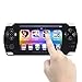 Produktbild JXD 4.3 Zoll Touchscreen Handheld Video Spielkonsole 8GB eingebaute in 1200 Spiele für PS1/Arcad/Neogeo/Cps/Flash/Gba/FC/SMD/SFC MP3/4 DV/DC wiederaufladbarer Lithium-Akku(weiß)