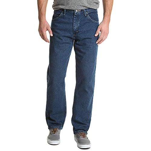 Wrangler Authentics Men's Classic 5-Pocket Relaxed Fit Cotton Jean
