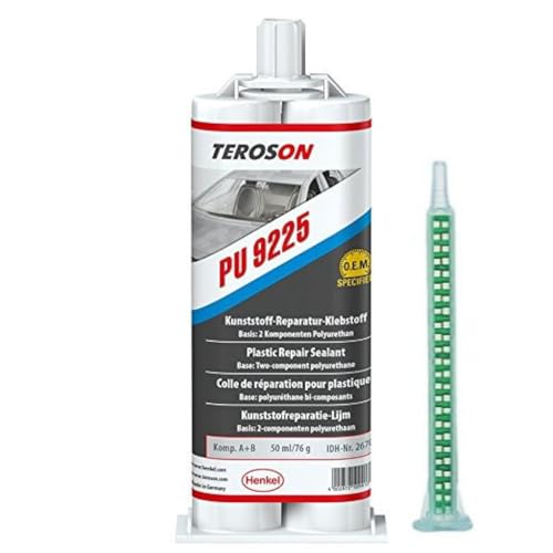 Colle Teroson PU 9225 SF séchage ultra rapide pour plastique 2x25ml