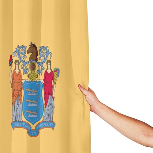 Rideau de douche polyester anti-moisissure New Jersey 183x183 cm - 5