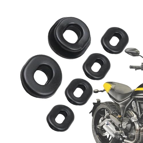 ▴Materiali di alta qualità: realizzato in gomma di alta qualità con eccellenti proprietà resistenti, questo anello in gomma per moto è costruito per durare, garantendo prestazioni durature per i prossimi anni.