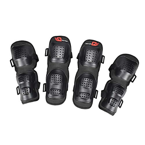 CUTICATE 4 Pieces/Set Knee Pads Elbow Pads Guards Protective Gear Set for Adults Cycling, Motorcycle, Scooter, Roller… - Image 7