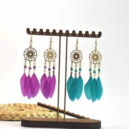 Boucles d'oreilles plumes légères pour sublimer un visage fatigué - 5