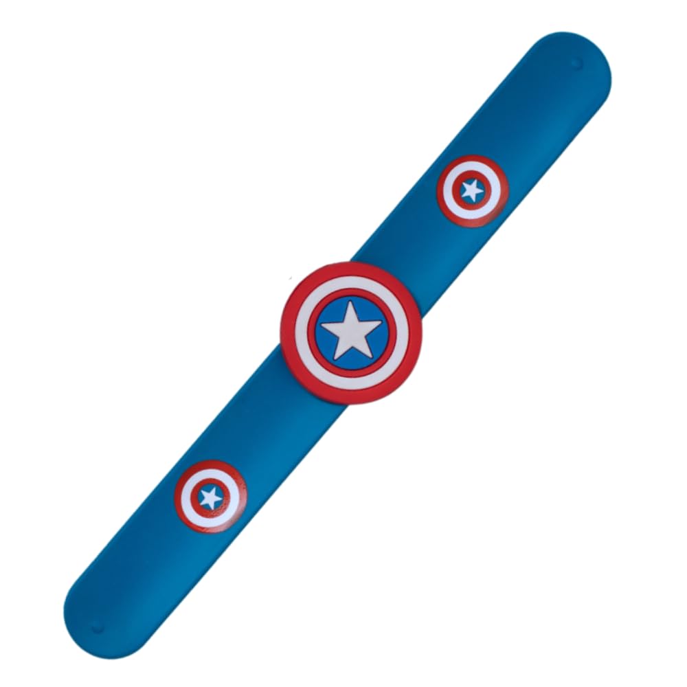 CONFETTI GIFTS Captain America Rakhi with Roli-Rice and Happy Rakhi Greeting Card (Pack of 1) Kids rakhi boys | Rakhi For Brother | Wrist Slap Band Rakhi (B0CDBR7GTZ) Amazon Price History, Amazon Price Tracker