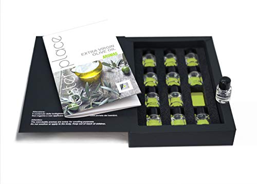  TASTERPLACE Aroma Set – Extra Virgin Olive Oil – English – for Sommeliers – for Olive Oil Lovers – Tasting Tool