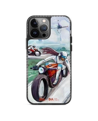 Image of DailyObjects Timeless Touch Stride 2.0 Magnetic Case Cover Compatible with iPhone 14 Pro Max | Wireless Charging Slim Back Cover | 2 Layer Edge Protection & Shockproof