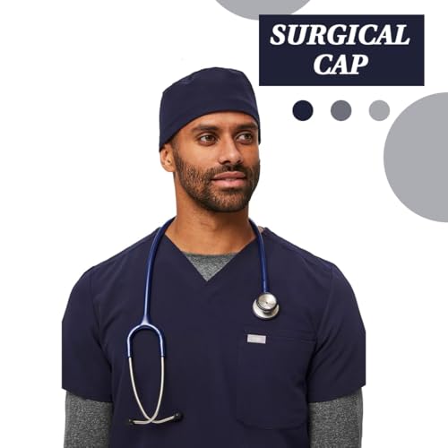 DWFEYOI Op Haube Stoff, OP Hauben Stoff Krankenschwester Zubehör für Ärzten, Krankenschwestern, Zahnärzten, Pharmazeuten, Tierärzten, Medizinischem Personal