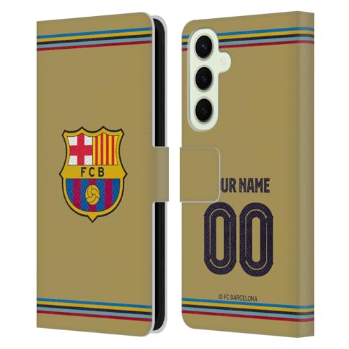 Coque en Cuir à Portefeuille Galaxy S25+ Idéale au Quotidien Barça