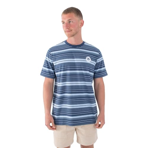 Hurley Naturals Stripe SS T-Shirt Homme anti transpiration tissu leger