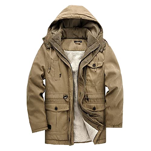 Blouson de travail multi poches veste homme cuir style