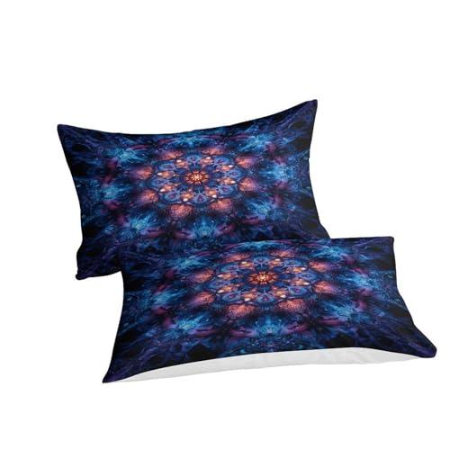 Ensemble de literie 3D fleurs en microfibre super douce pour lit double - 5