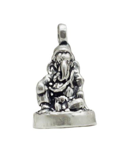 Unisex 925 Sterling Silver Locket (Silver, Black)