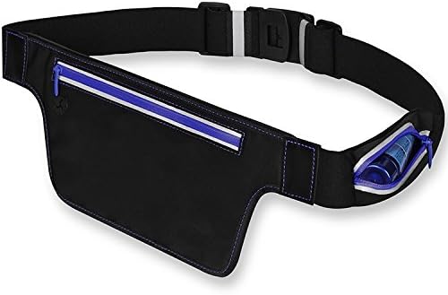 Running Waist Pack For iPhone X 8 7 6s 6 Plus Galaxy S6 S7 Edge S8 Plus Note 8. Water Resistant Runners Belt Fanny Pack for Hiking Fitness Adjustable Running Pouch Running Belt Waist Bag
