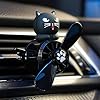 Car Vent Diffuser, Cartoon Pilot Car Air Fresheners Vent Clips, Car Fragrance Diffuser Air Vent, Car Air Conditioning Vent Decoration,D: Black Cat #1