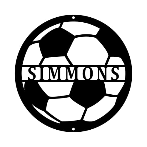 Customized Soccer Name & Team Sign