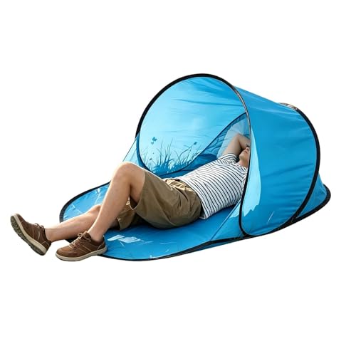 Tienda De Playa Protección Facial | Silla De Bronceado Plegable Con Parabrisas Para La Cara | Tienda De Playa Formato 142x72x67 cm | Para Exterior Piscina Jardín Césped
