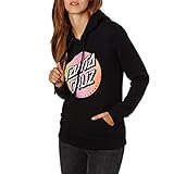 Santa Cruz Sudadera Mujer Fade Dot Negro (EU 38 / US 5, Negro)