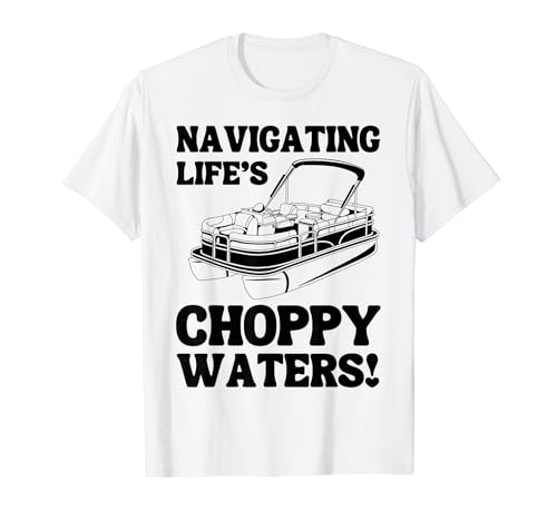 Pontoon Boat Navigation T-Shirt