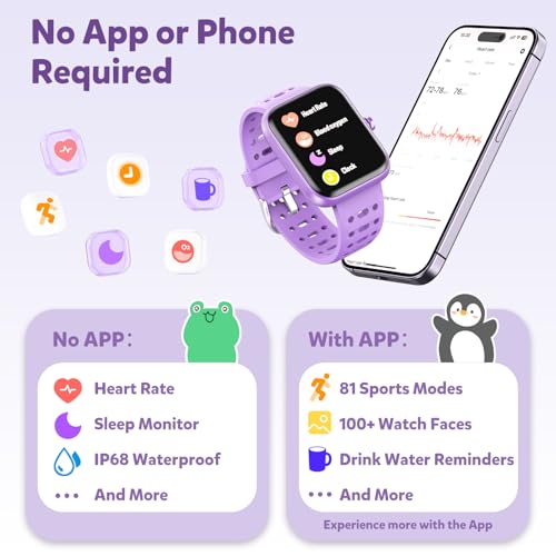 1.83" Kids Smart Watch, No Phone Needed, $19.79 w/ coupon and code - image 2