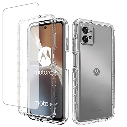 Coque Motorola G32 souple antichoc 360 transparente