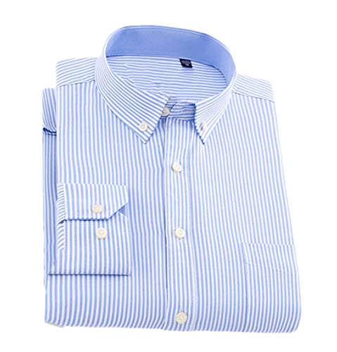 Chemise à carreaux multicolores à motif rayé et poche poitrine boutonnée 1006-18