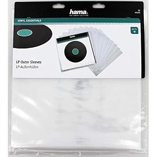 Hama Pochettes extérieures pour vinyles (pour 33 tours, 10 pièces, 32,7 x 0,07 x 32,5 cm) Transparent - Les Beatles, Paul McCartney, John Lennon, RIngo Starr, George Harrison Hama Pochettes extérieures pour vinyles (pour 33 tours, 10 pièces, 32,7 x 0,07 x 32,5 cm) Transparent – Image 2