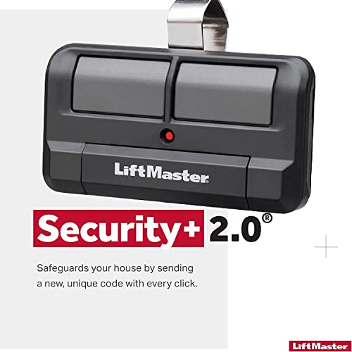 Liftmaster 892Lt 2-Button Security+ 2.0 Learning Remote Control For Garage, Gate Openers, And Commercial Overhead Door Openers #TOP1