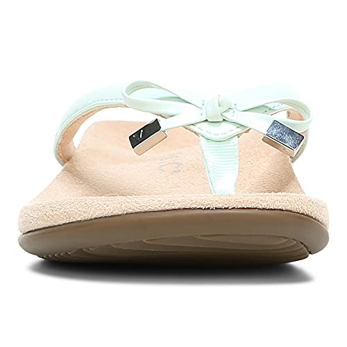 Image of Vionic Women's Rest Bella Toe Post Sandal- Supportive Ladies Orthotic Sandals that include Three Zone Comfort with Arch Support- Flip Flop for Ladies, Medium and Wide Width Size 5-12