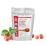 Super Good For You Foods Freeze Dried Acerola Cherry Powder, USDA Certified Organic, Gluten-Free, Non-GMO, Vegan, No Sugar Added, Kosher, 4 oz