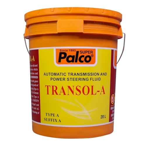 Image of PALCO TRANSOL-A | Transmission Oil - Type A Suffix A | Low Coefficient of Friction for manual Transmissions Gear Oil | Synchromesh Gears and Automatic and Power Steering Oils 20 Litres