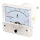 Heschen 85L1-10A Rechteck Panel montiert Strommessgerät Amperemeter Tester AC 0-10A Klasse 2,5 weiß