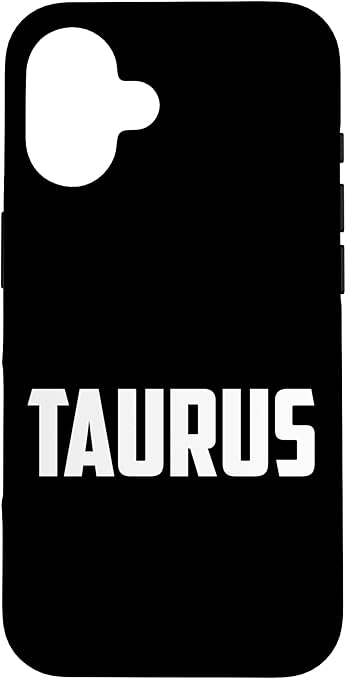 Cool Taurus Zodiac Sign Novelty Graphic Tees & Cool Designs Case for iPhone 16