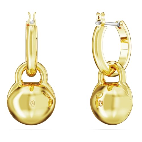 Orecchini Da Donna Dextera Swarovski Bianchi Placcato Color Oro 5666023 - 4