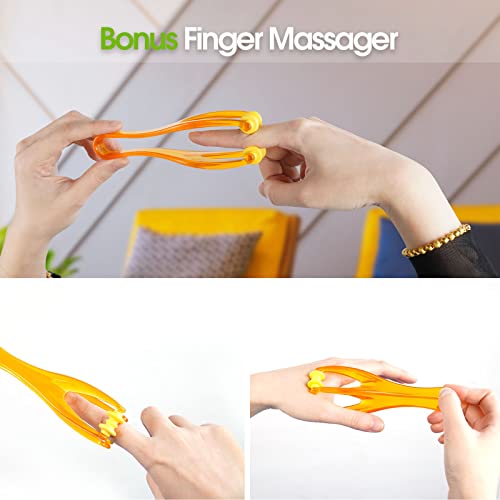 Wireless Handmassagegerät mit Wärme, 3 Stufen Luftkompression und Heizung,Hand Massagegerät für Handfläche Handgelenk Taubheit Müdigkeit Wundsein Relief,Ideale Geschenke für Frauen - Image 5