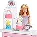 Barbie Careers Playset, Cake Decorating with Blonde Baker Doll, Baking Island with Oven, Molding Dough & Toy Cake-Making Pieces