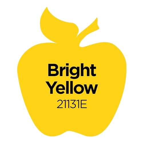 Image of Apple Barrel Acrylic Paint in Assorted Colors, 21131 Bright Yellow (16 Ounce) (Pack of 2)