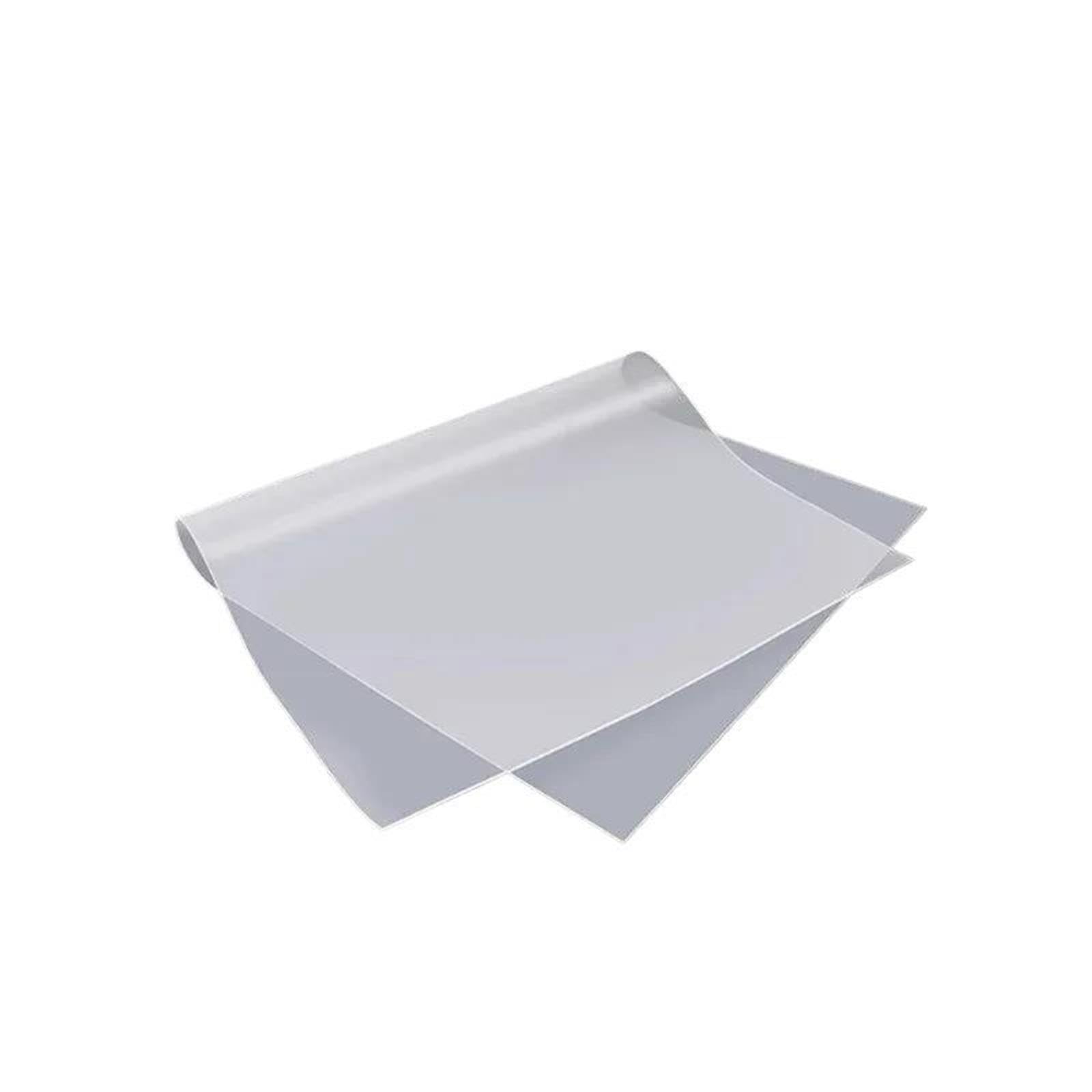 Foglio di Gomma Siliconica Foglio di gomma siliconica traslucida