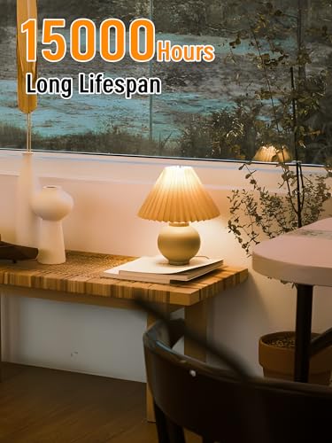 Image of 12 Pack LED Light Bulbs 100 Watt Equivalent, A19 15W Soft White 3000K, 1500 Lumens Super Bright E26 Standard No Flicker Energy Saving Lamp Bulb for Home, Bedroom, Office, 15000 Hrs, Non-Dimmable