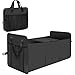 Produktbild Tobao - Kofferraumtaschen , Kofferraum Organizer Auto, Faltbare, Praktisch und Wasserdicht Tasche Aufbewahrung Taschen mit 2 Fächern und Isolierter Kühltasche