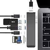USB C Hub MacBook Pro HDMI, HomeSpot Aluminum USB Hub for 2018/2019 MacBook Air 2016/2017/2018/2019...