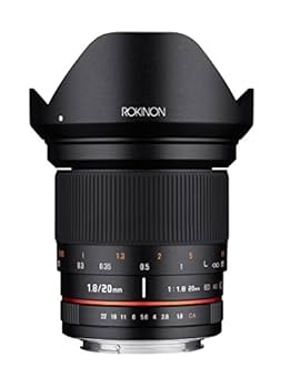 Amazon.com : Rokinon 20mm f/1.8 AS ED UMC Wide Angle Lens