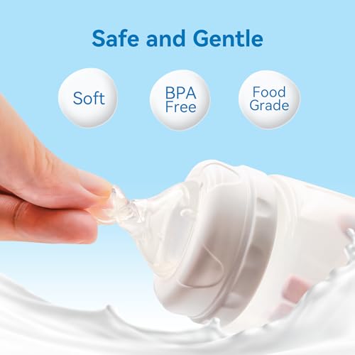 Gotocut Bottle Nipples Ideal for Thicker Liquid Nipple Level 5, 9m+, Compatible with Wide-Neck Baby Bottle, 9 Count - Thumbnail 6