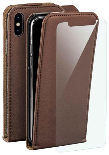 moex Premium Case iPhone X/XS film protection idéal pour protéger votre smartphone au bureau