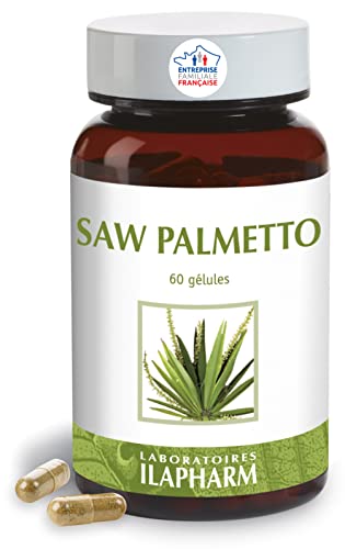 Laboratoires Ilapharm - Saw Palmetto - Mieux Vider sa Vessie - Flacon De 60 Gélules